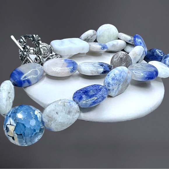 🌺Artisan Natural Stone Necklaces/Choker - Picture 10 of 15